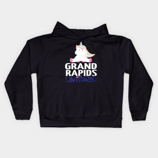 Grand Rapids Unicorn Kids Hoodie